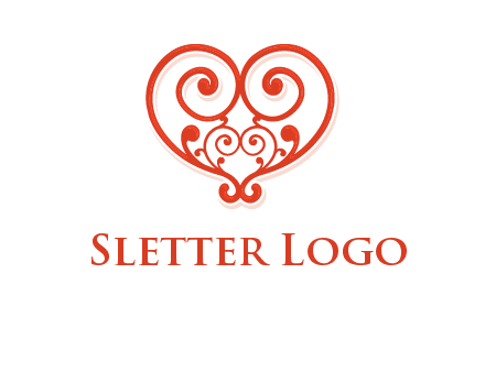 heart matchmaking logo design