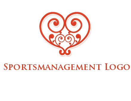 heart matchmaking logo design