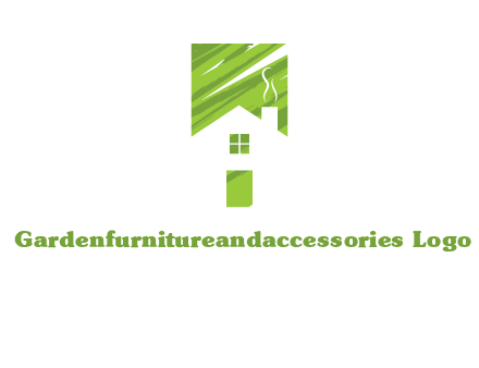 house in a rectangle logo