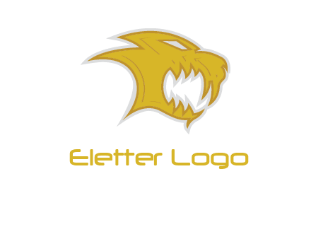 angry tiger logo