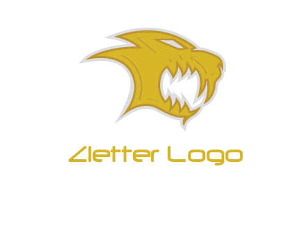 angry tiger logo