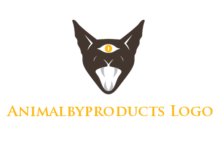 evil eye cat logo