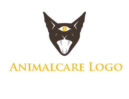 evil eye cat logo