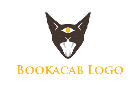 evil eye cat logo