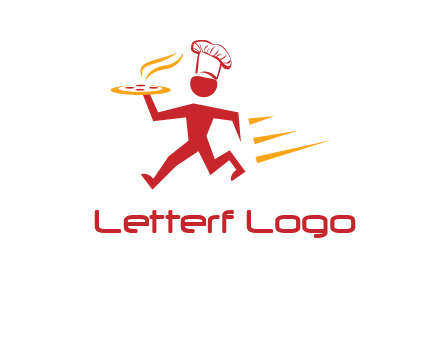 food delivery catering logo