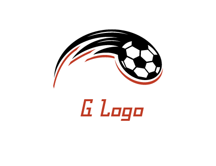 swoosh circular soccer logo