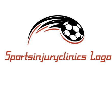 swoosh circular soccer logo