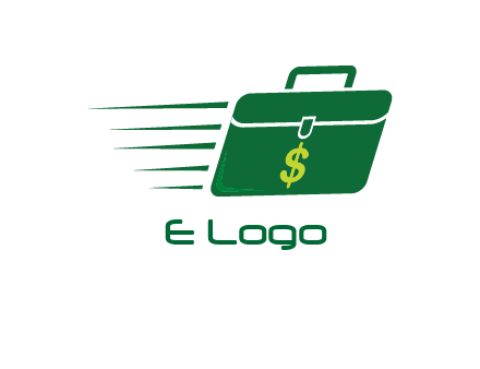 briefcase with dollar signlogo