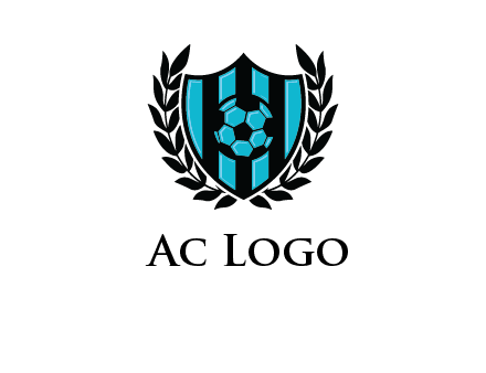 shield in football team logo