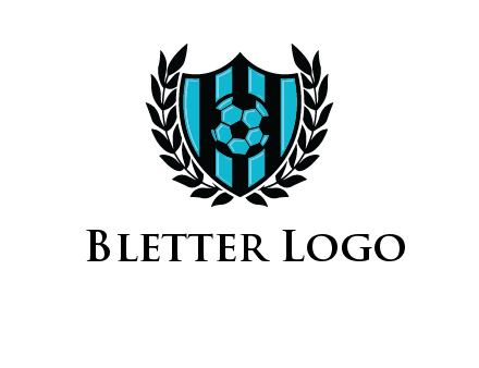 shield in football team logo