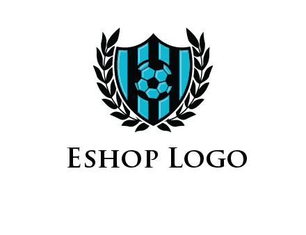 shield in football team logo