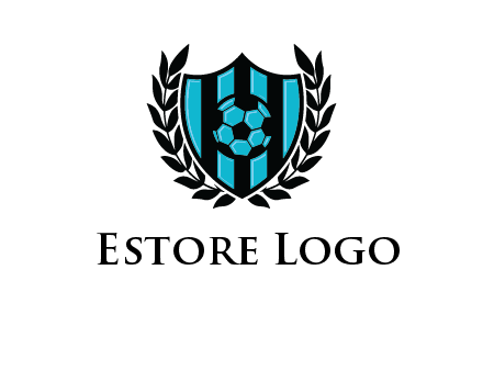 shield in football team logo