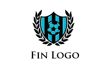 shield in football team logo