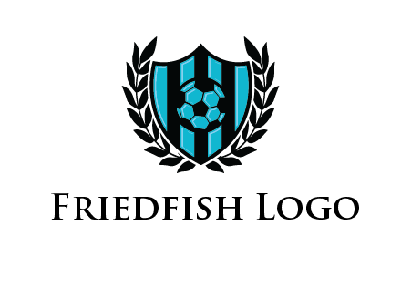 shield in football team logo