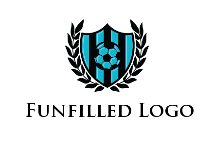 shield in football team logo