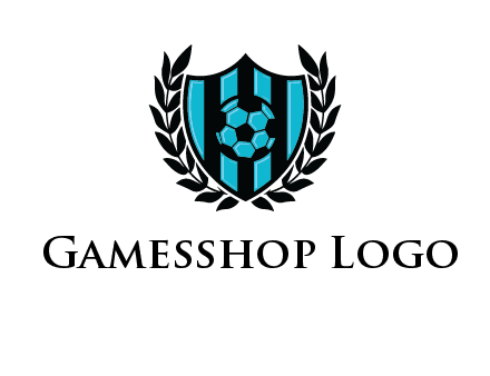 shield in football team logo