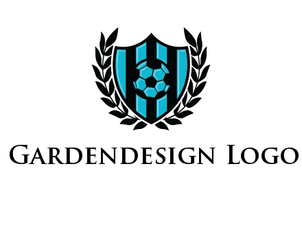 shield in football team logo