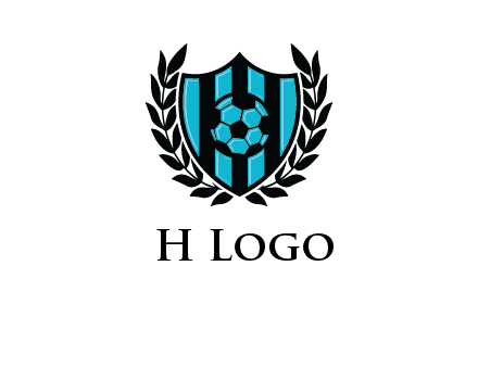 shield in football team logo