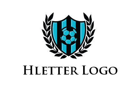 shield in football team logo