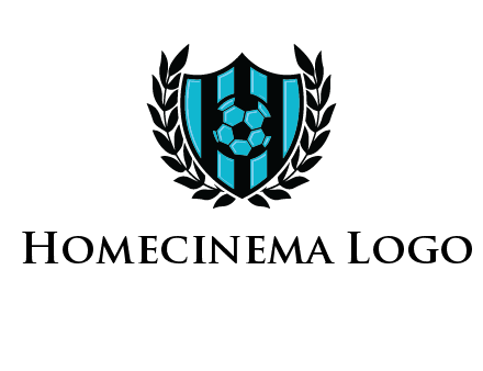 shield in football team logo