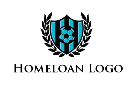 shield in football team logo