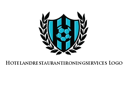 shield in football team logo