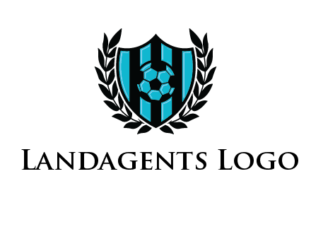 shield in football team logo