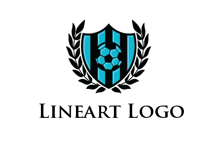 shield in football team logo