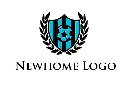 shield in football team logo