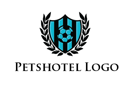 shield in football team logo