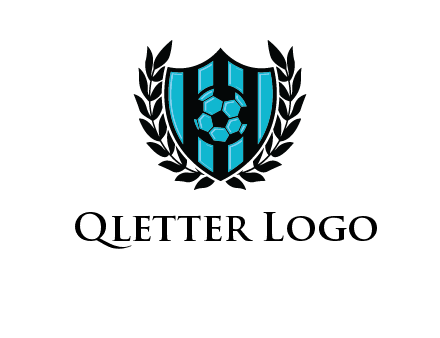 shield in football team logo