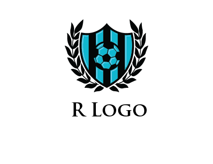 shield in football team logo