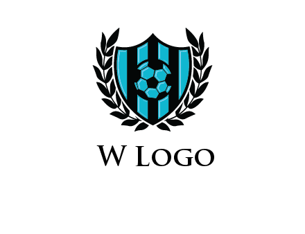 shield in football team logo