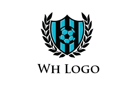 shield in football team logo