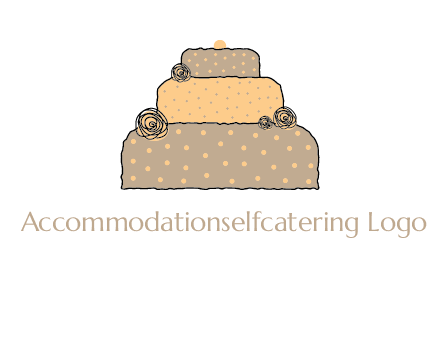 birthday cake logo