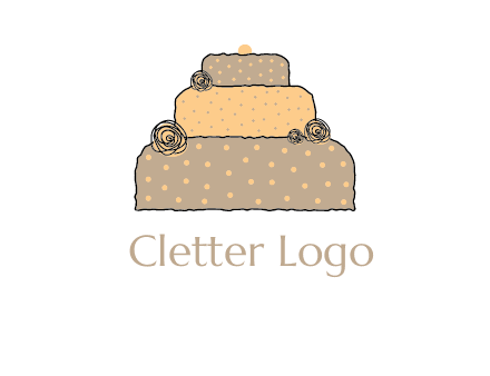 birthday cake logo