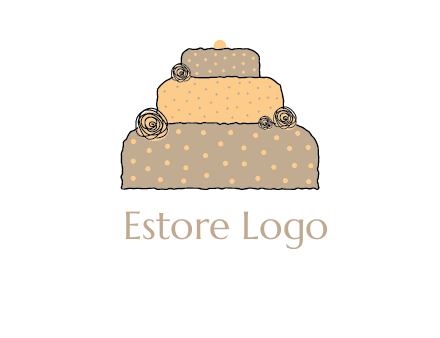 birthday cake logo