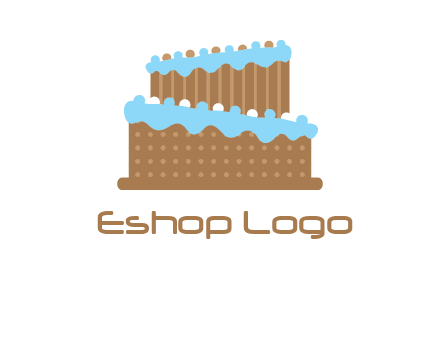 musical wedding cake logo