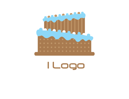 musical wedding cake logo