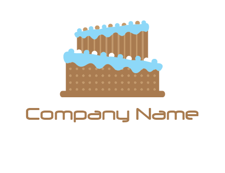 musical wedding cake logo