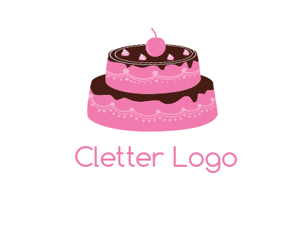 2 level cake logo