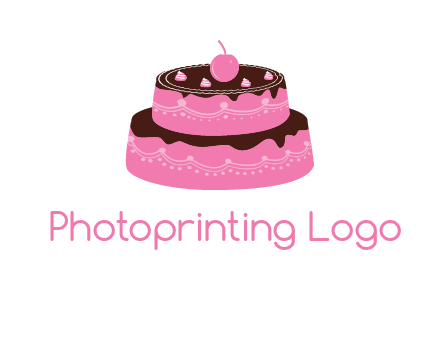 2 level cake logo