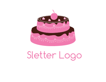 2 level cake logo