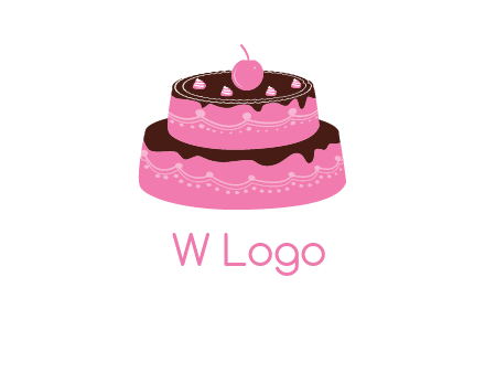 2 level cake logo