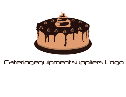 pastry on cake logo