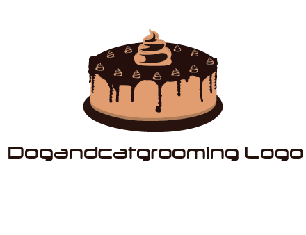 pastry on cake logo