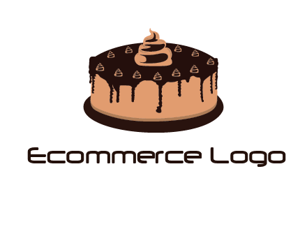 pastry on cake logo