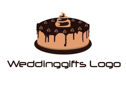 pastry on cake logo