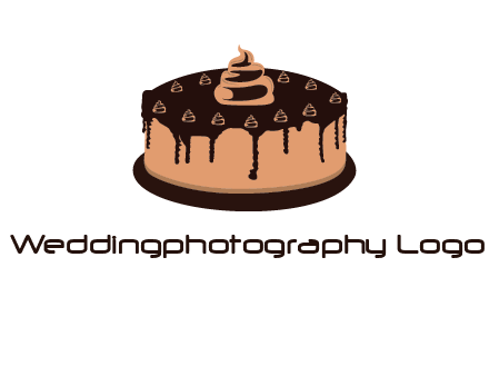 pastry on cake logo