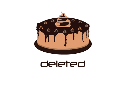 pastry on cake logo